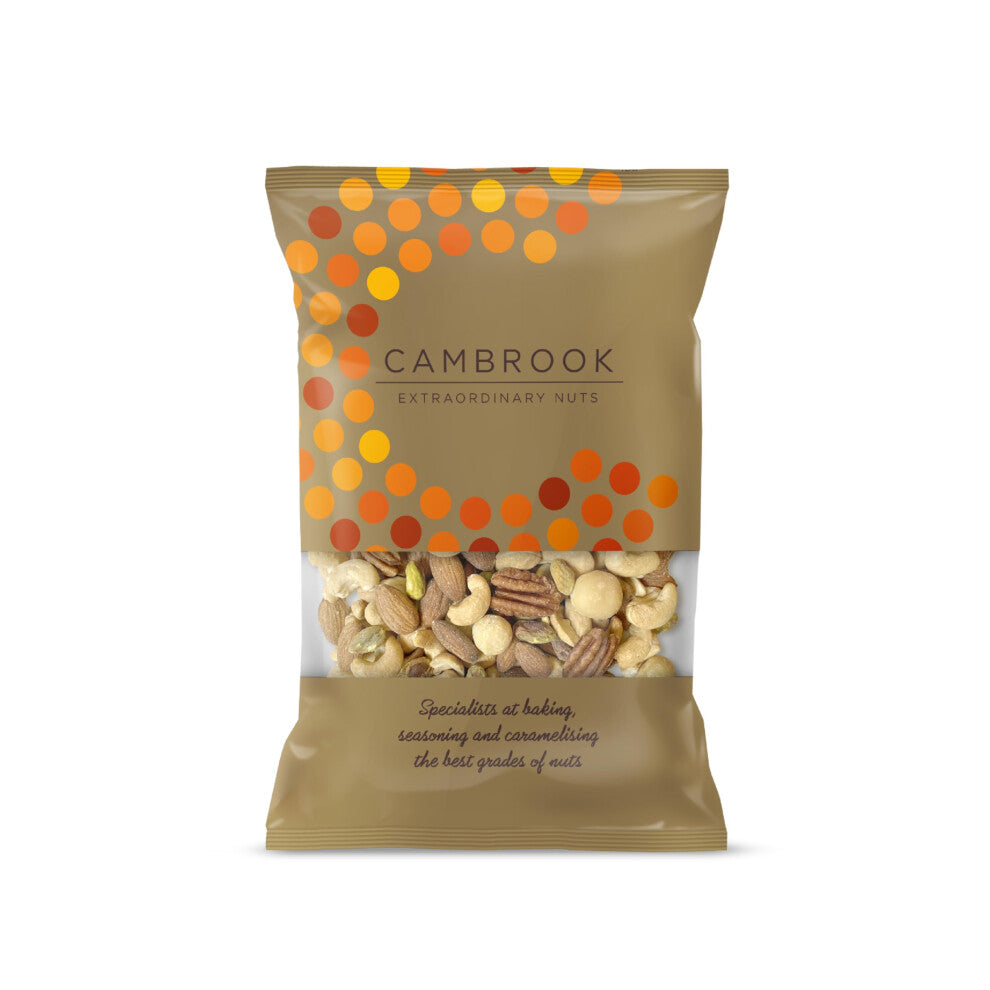 Cambrook - Mix 8, Baked & Unsalted Mixed Nuts, 1kg Bag