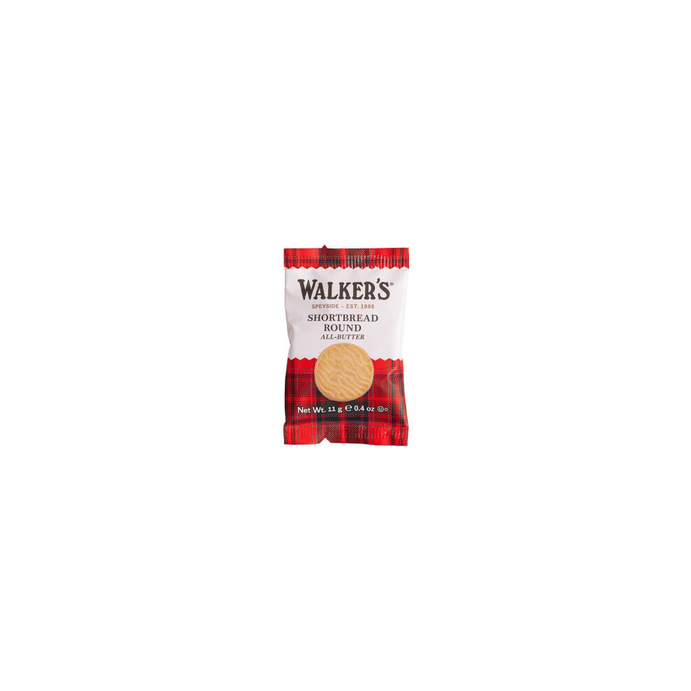 Walker's Shortbread Mini Rounds, Traditional Pure Butter Scottish Recipe, 11g (Pack of 200) [Packaging May Vary]