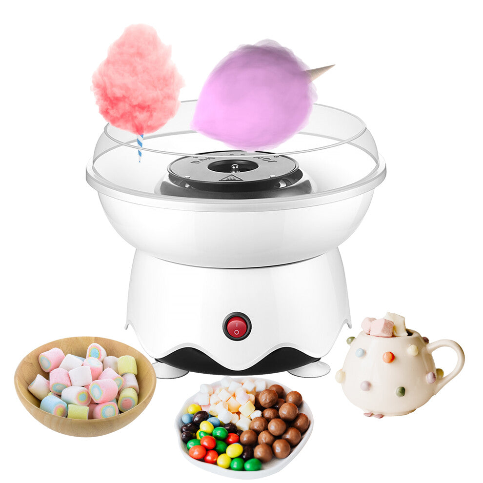 Marshmallow Machine Household Small Children's 400W High Power Pure Copper Motor with Splash Plate Homemade Marshmallow Kid's Gift for Part
