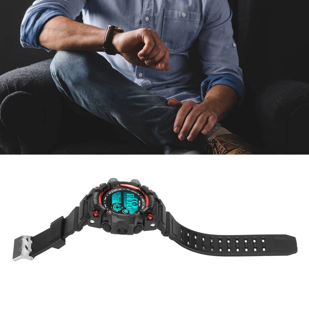 Kids Sports Electronic Watch Multi Functional Watches Luminous Digital LED Watch