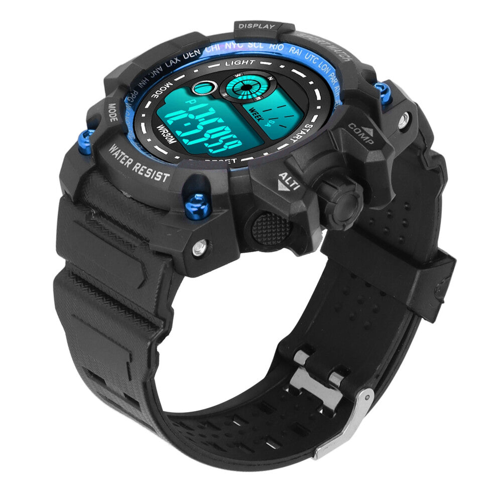 Kids Sports Electronic Watch Multi Functional Watches Luminous Digital LED Watch