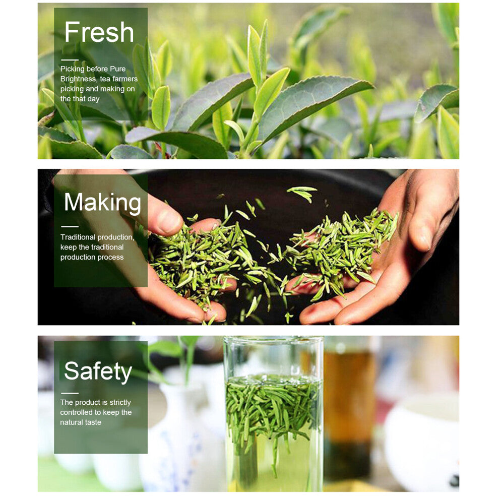 Green Tea Leaves Canned Strong Fragrance High Mountain Yunwu Green Tea Picked Before Pure Brightness