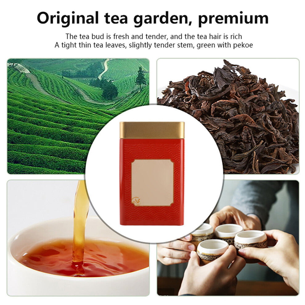 50g Da Hong Pao Tea Highly Flavored Canned From Wu Yi Mountain Chinese Oolong Tea for Party Gift