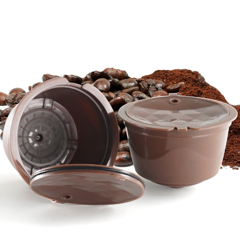 3PCS Coffee Capsule Food Grade Plastic Compatible for Dolce Gusto Machine Accessories Reusable Filter Core Filter