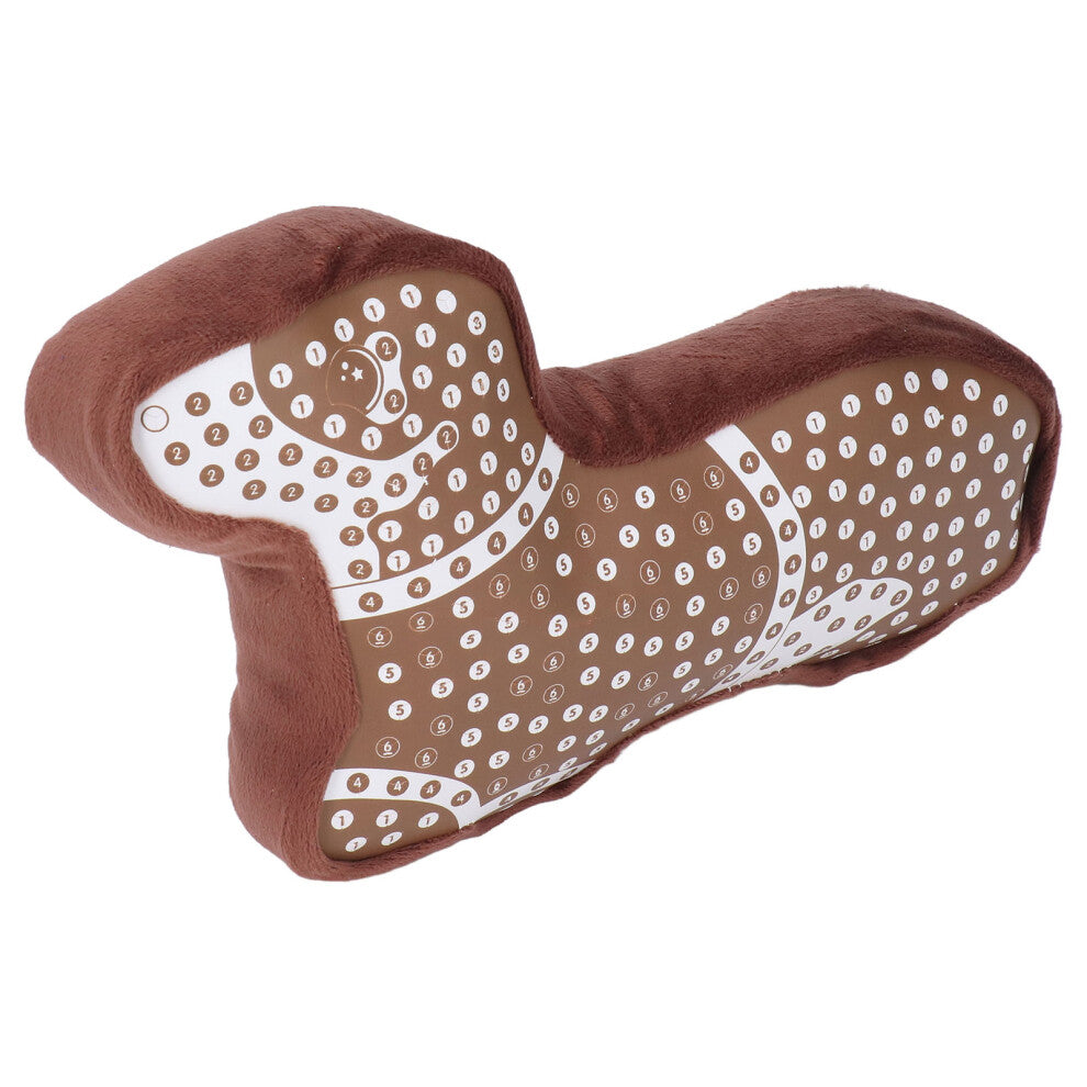 DIY Plush Craft Pillow Puzzle Cute Plush Doll DIY Decompression Pillow for Kids Over 6 Years Old Dachshund Pillow 33188