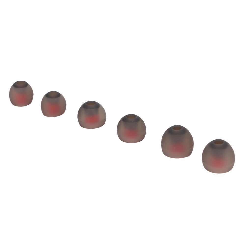 6Pcs Earbud Tips Replacement Ergonomic Noise Reduction Earbuds for 3.8‑5.8mm Earbuds