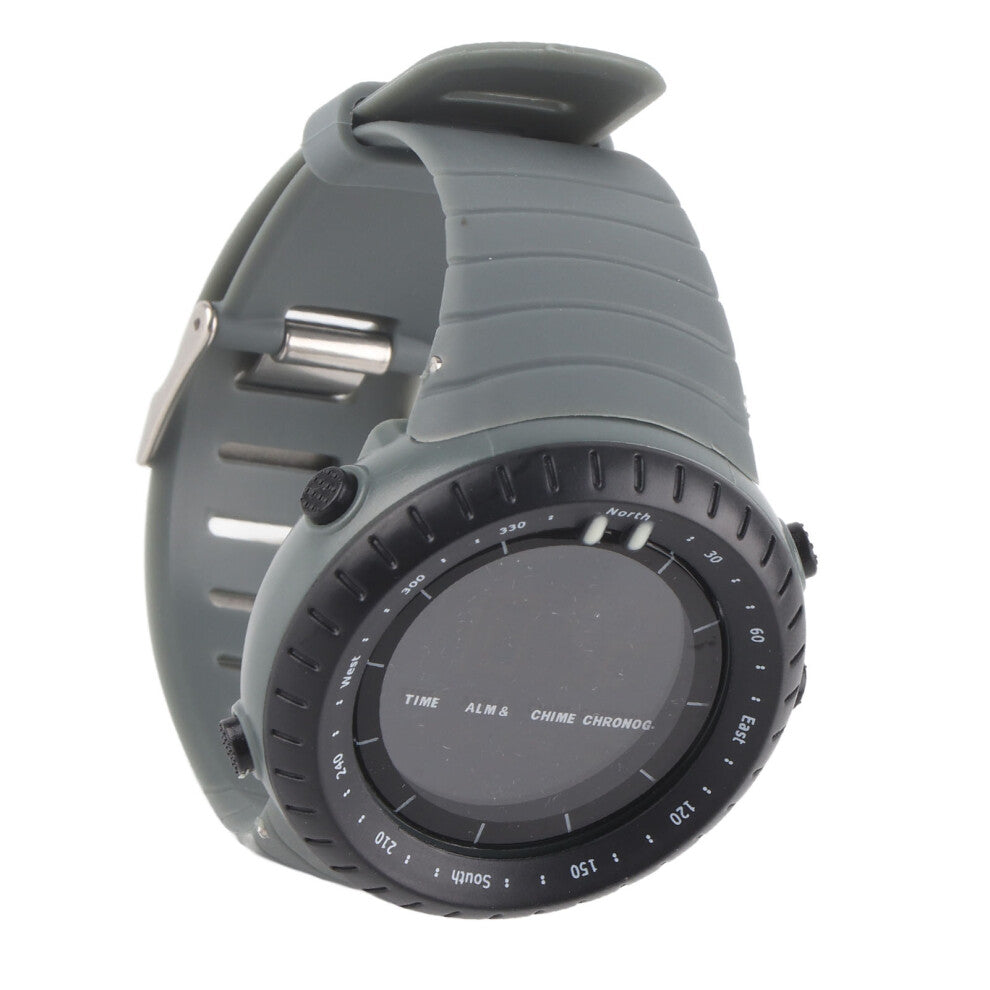 HZ500 Digital Electronic Watches Multifunctional Waterproof Wristwatch for Outdoor Sports Daily Use Grey