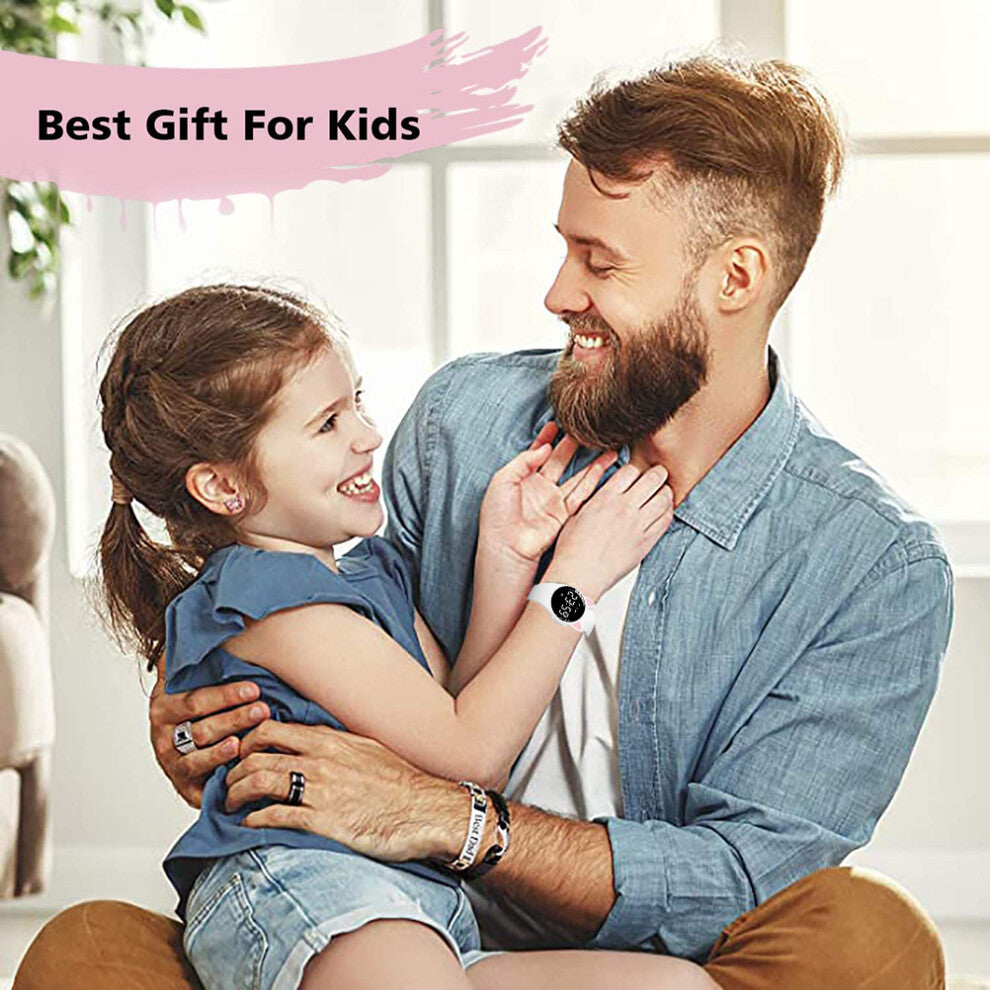 Kids Digital Sport Watch Waterproof Outdoor Sports Watches with Alarm Stopwatch Silicone Band Gift for Boys Girls