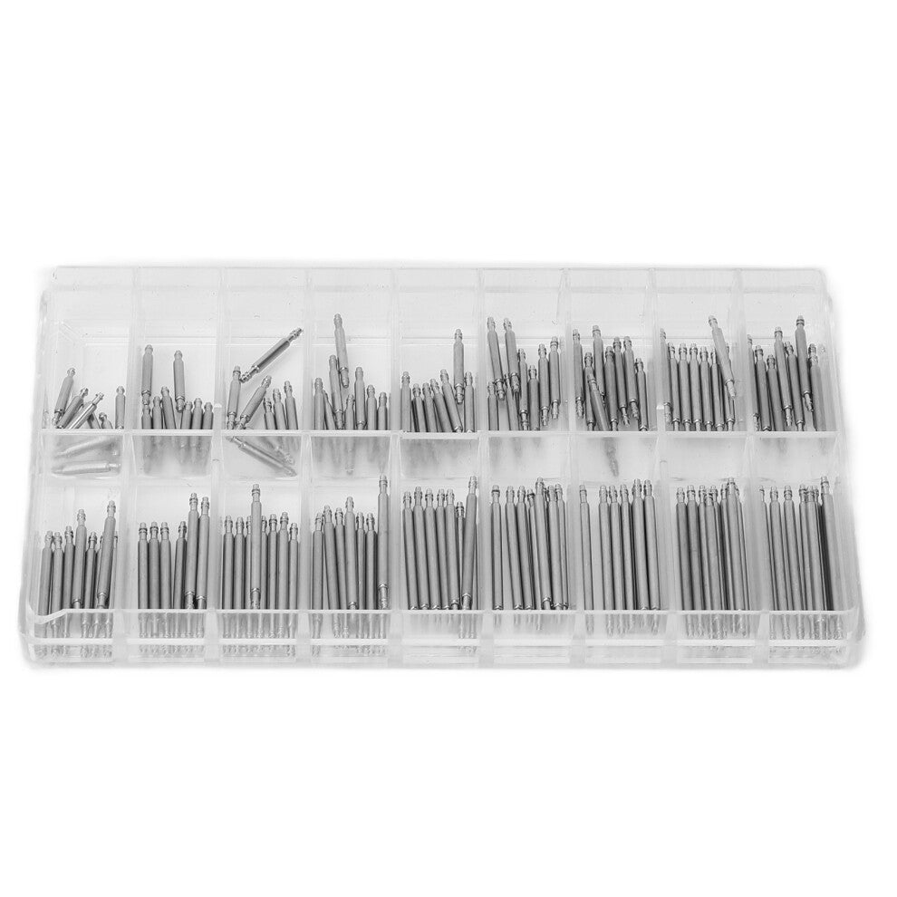 Watch Band Spring Bars Link Pins Alloy Heavy Duty Watch Band Pins for Traditional and Smart Watches