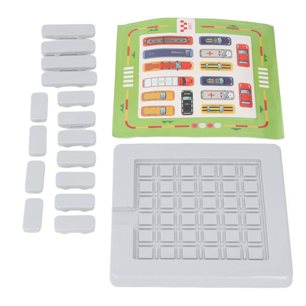 Parking Lot Maze Toy Children Logical Thinking Training Puzzle Car Park Maze Toy for Home School