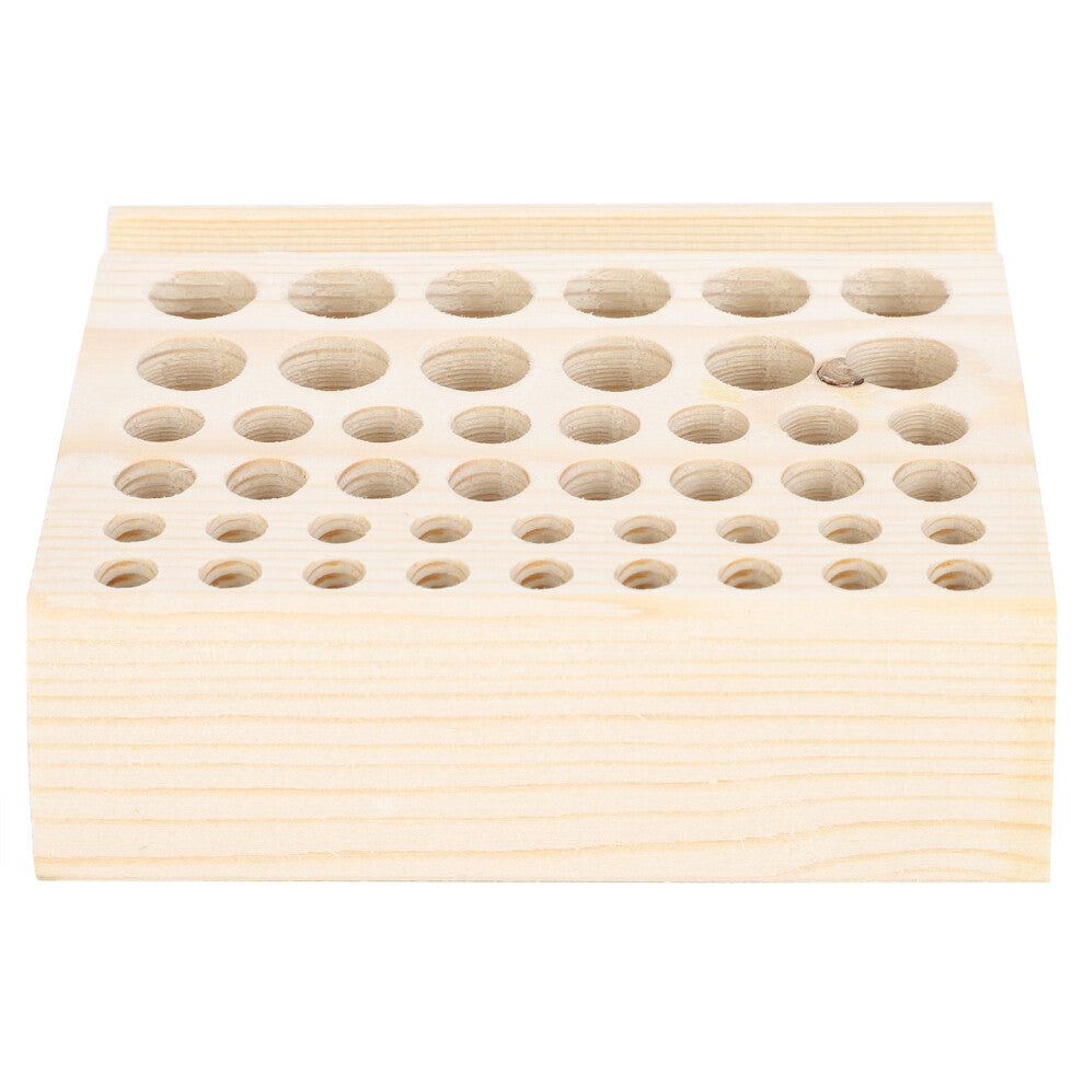 46 Holes Wooden Watch Repair Tools Holder Display Organizer Watchmaker Tool Storage Rack