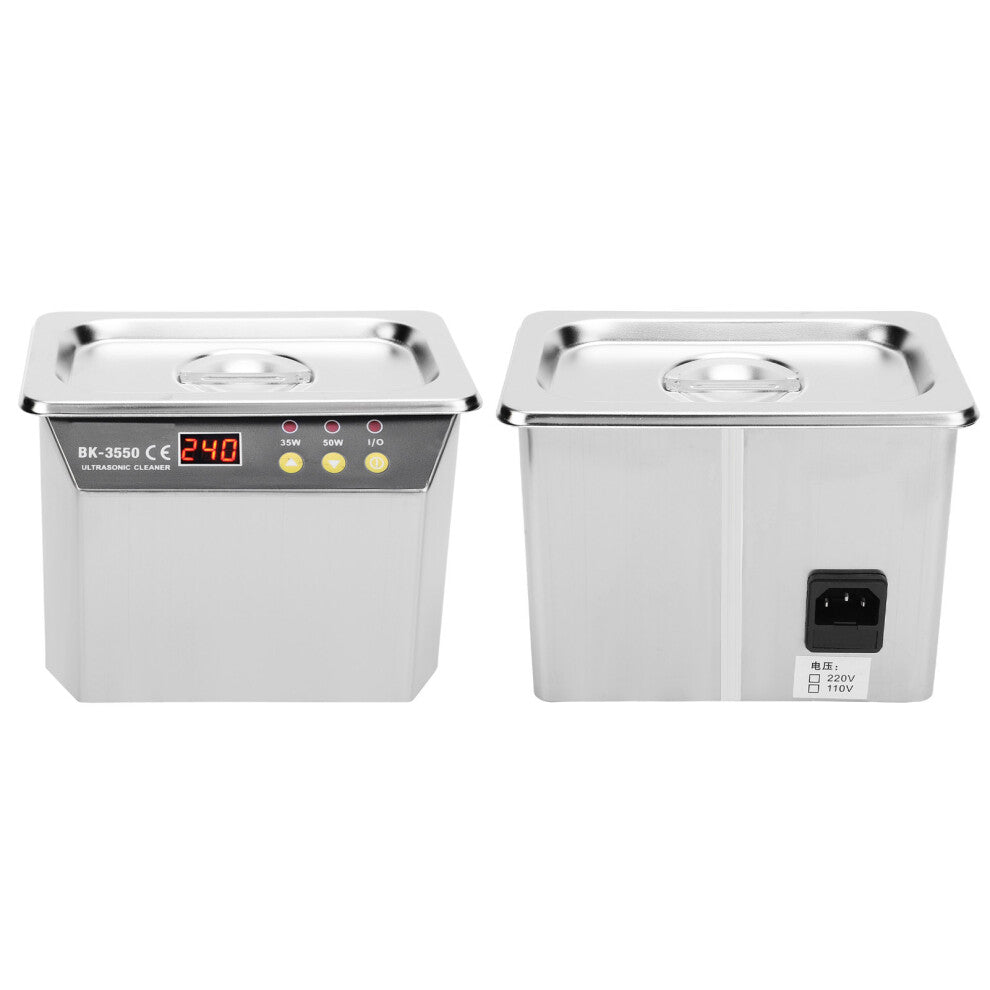 Ultrasonic Cleaner High Power for Jewellery Watches Rings Washing Machine BK-3550 0.8LUS Plug 110V