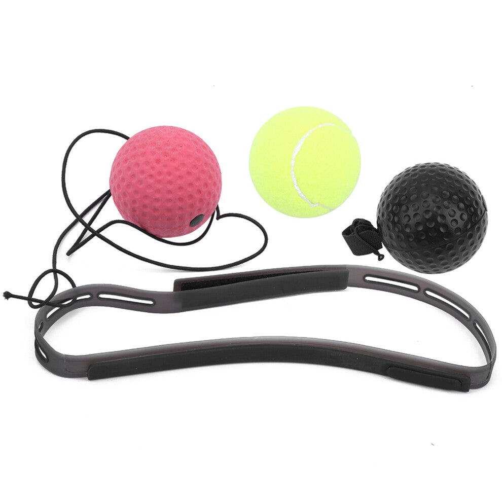 Boxing Response Ball Sanda Training Equipment Silicone Wicking Headband PU Rubber Ball