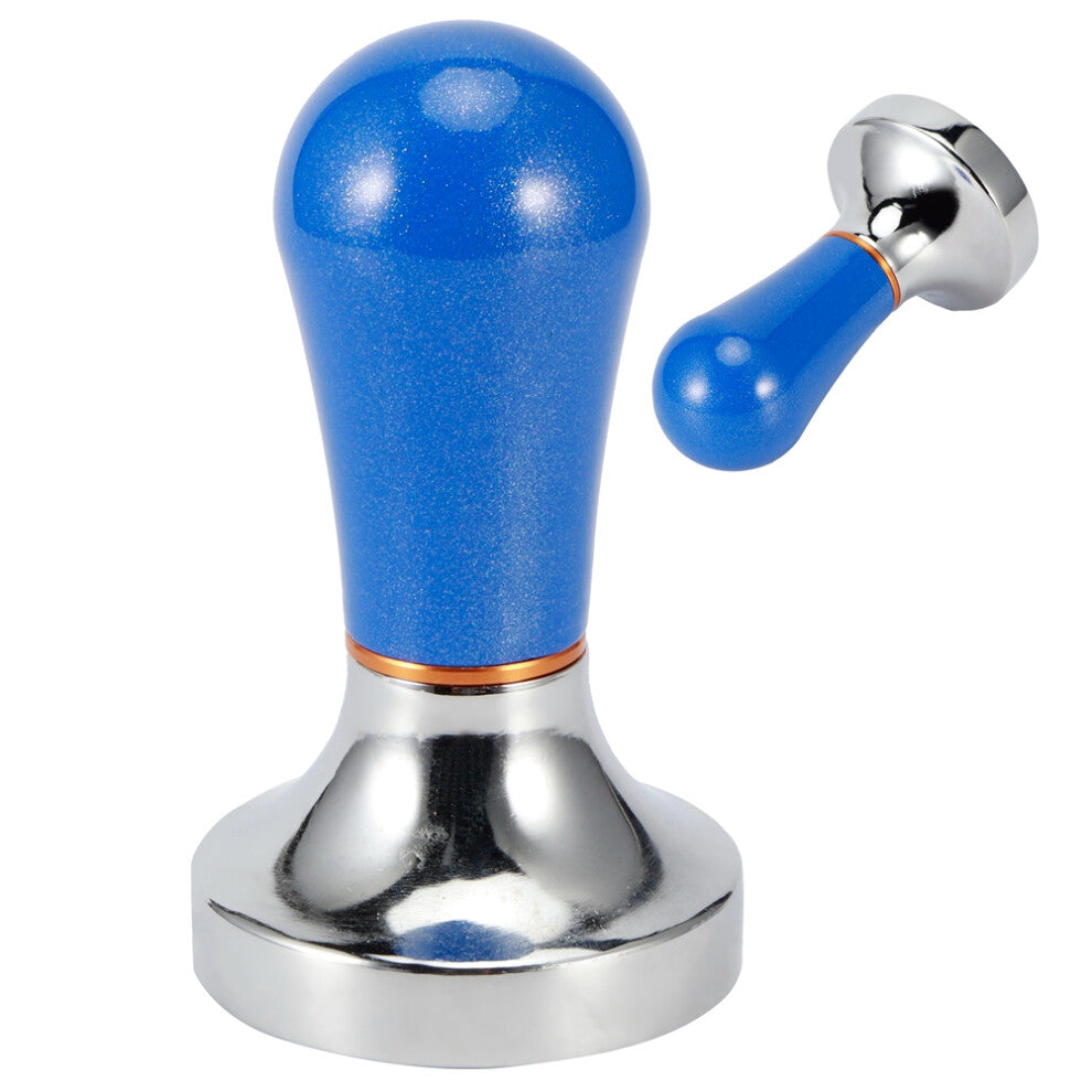 Aluminium Alloy Household Coffee Tamper Powder Pressed Hammer Coffee Machine AccessoryDark Blue