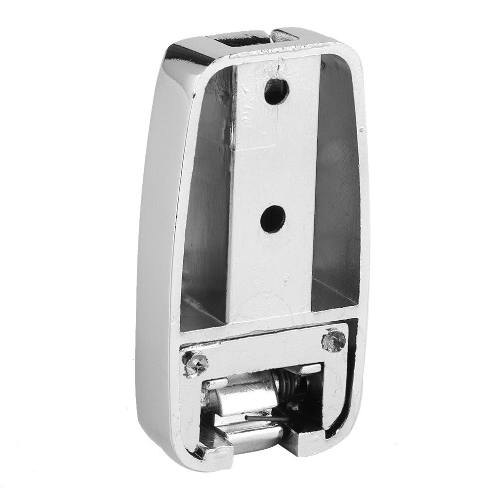 2pcs Zinc Alloy Concealed Hook Clothes Hats Towel Holder Accessories for Automobiles RVSilver