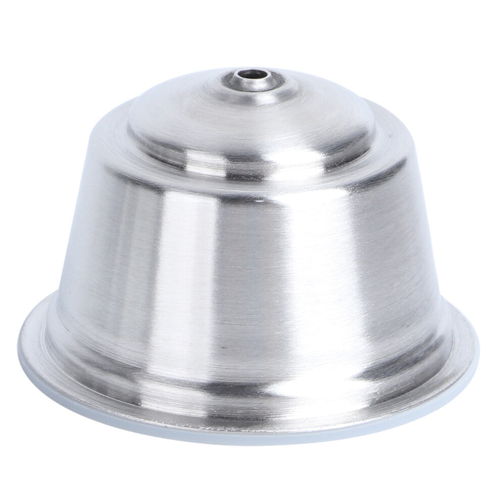 Stainless Steel Reusable Refillable Coffee Capsule Cup Fit for Dolce Gusto Coffee MakerWhite