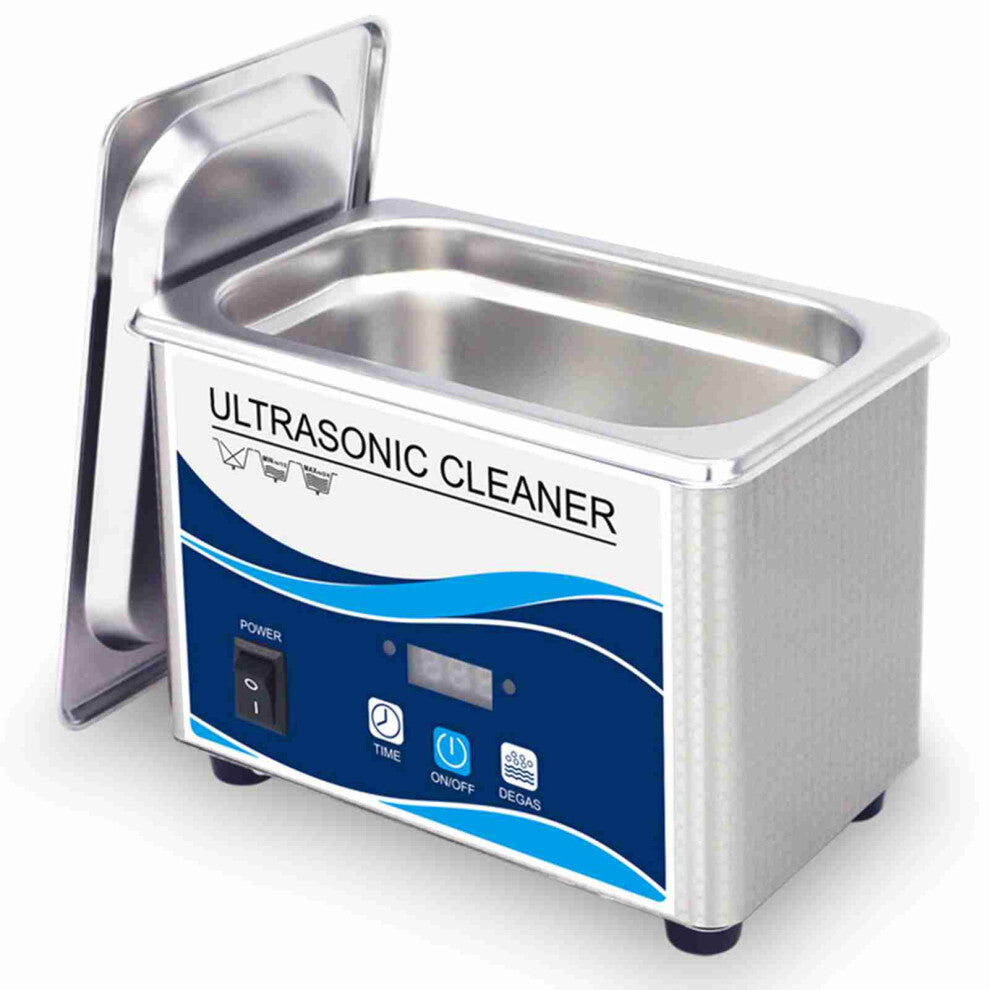 Ultrasonic Glasses Cleaner Minimalist-type Household Glasses Cleaning Tool Jewelry Cleaning Machine Toothbrush Cleaning Instrument White GA