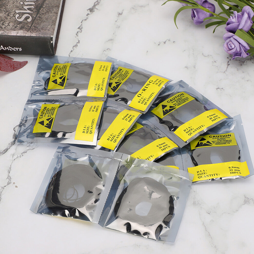 Waterproof Round Watch Gaskets O Ring Washers Watch Accessory 0.9mm(Thick Type)