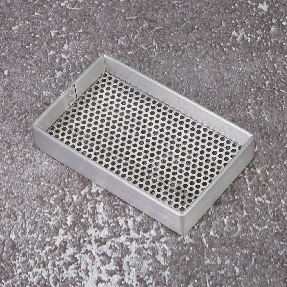 Watch Parts Storage Tray Aluminum Frame Steel Mesh Cleaning Tool Organizer Dryer Plate