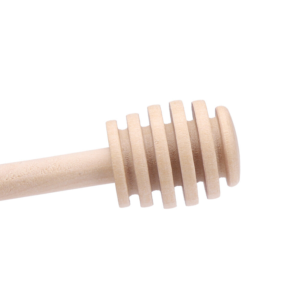 24Pcs Wood Honey Dripper Stirring Rod Jam Syrup Drizzler Stick Server Kitchen Tools Gadgets(#2)