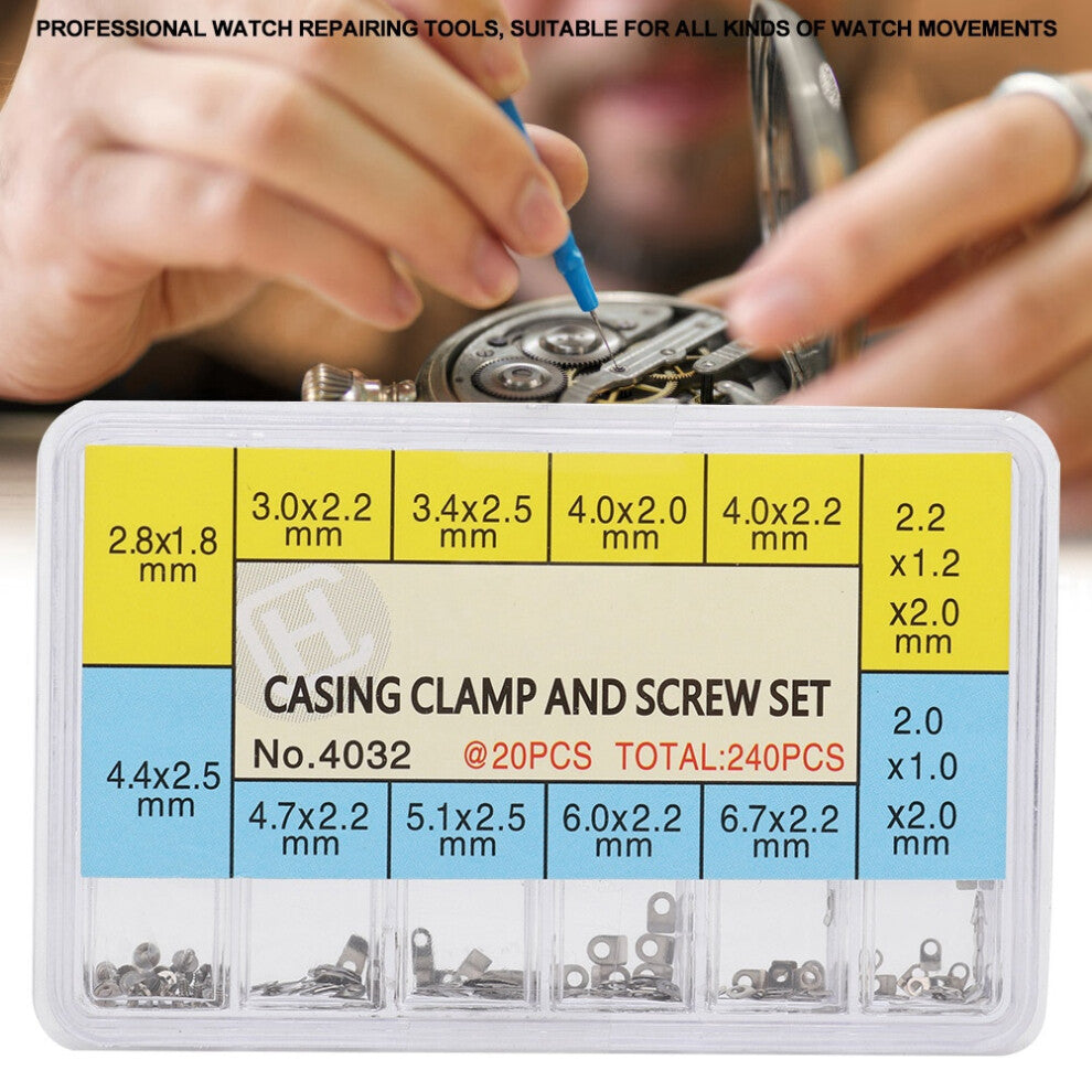 Watch Casing Clamp Movement Repair Adapter Securing Screw Washer for ETA2824 2834 2826 2836