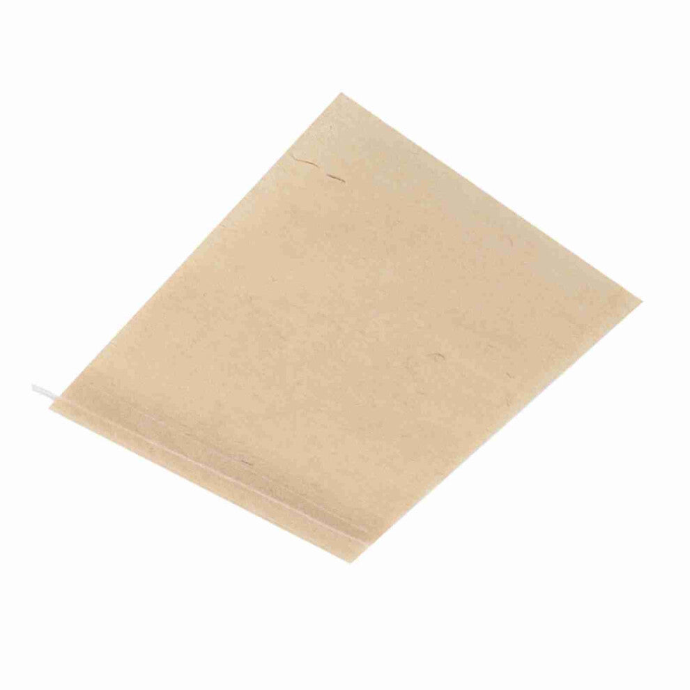 100pcs Disposable Empty Tea Bags Filter Infuser with Drawstring for Loose Leaf Tea  (L)