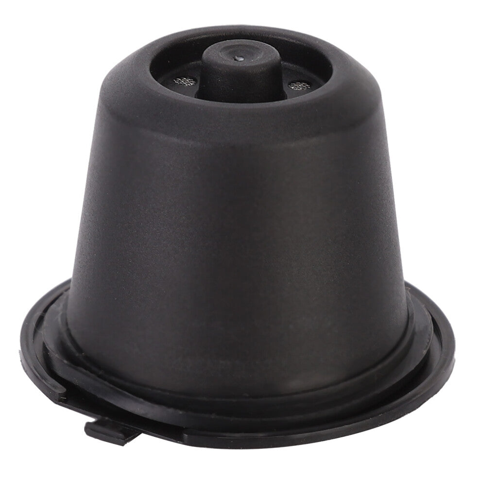 3Pcs Household Reusable Coffee Capsules Filter Refillable Capsules Cup Fit for Nespress (Black)
