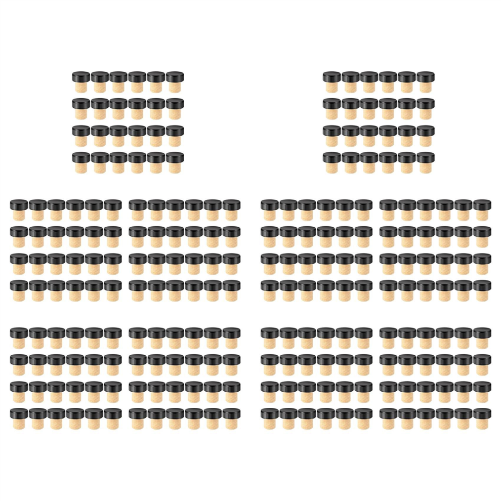 24 Pieces Cork Plugs Cork Stoppers Tasting Corks T-Shape Wine Corks