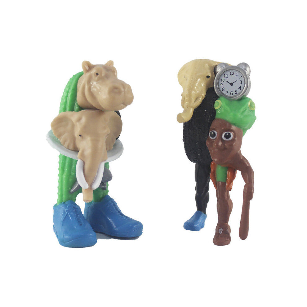 Pvc Tungtungsahur Figures Toys Cake Accessories For Birthday Decor And Event