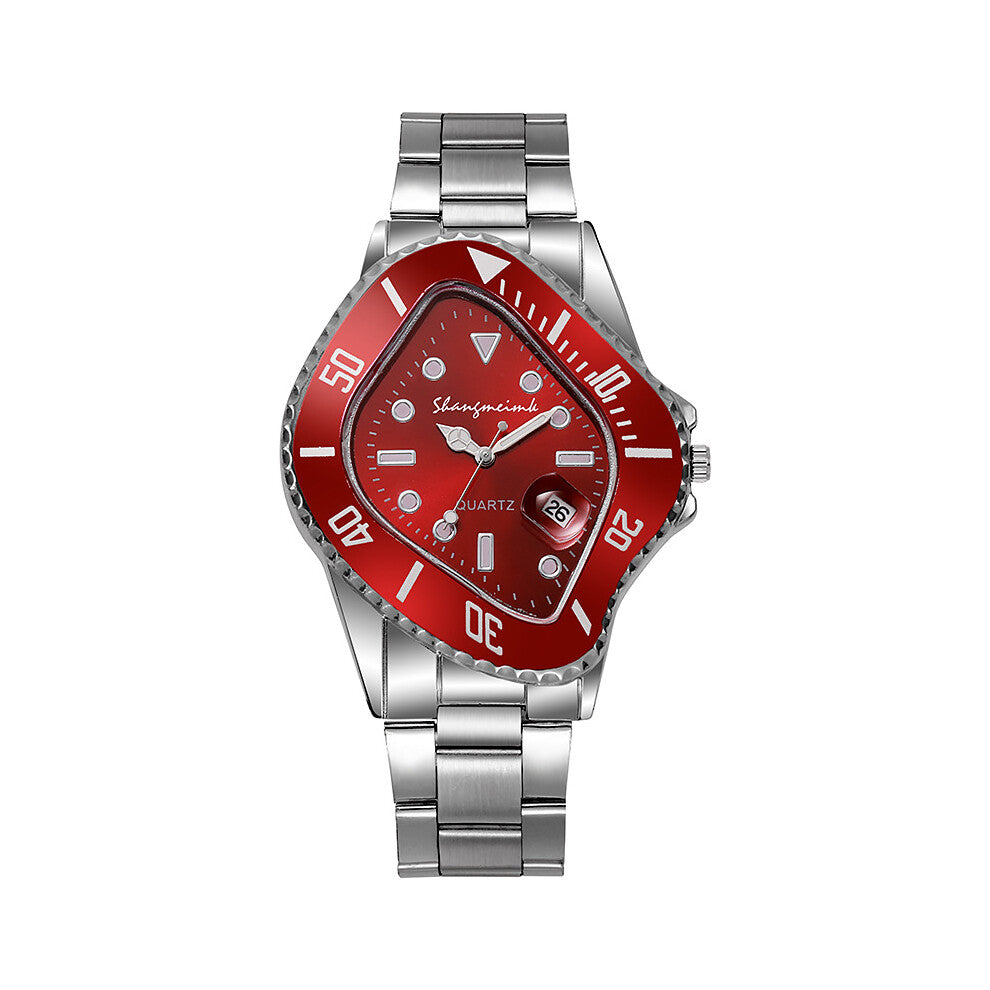 (red) Men's watch brand quartz watches