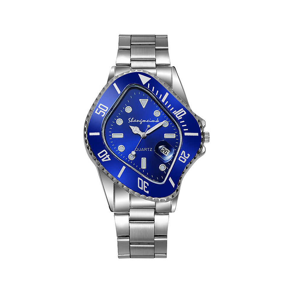(blue) Men's watch brand quartz watches