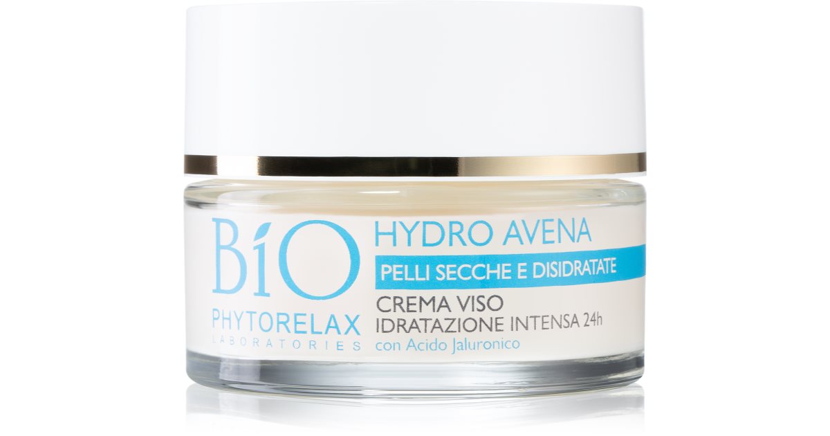 Phytorelax Laboratories Bio Hydro Avena intensiv återfuktande kräm 24 timmar 50 ml