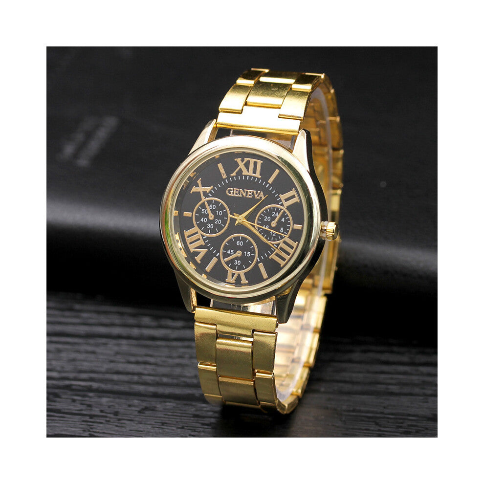 (???) Men's and women's steel band watches, alloy steel band watches