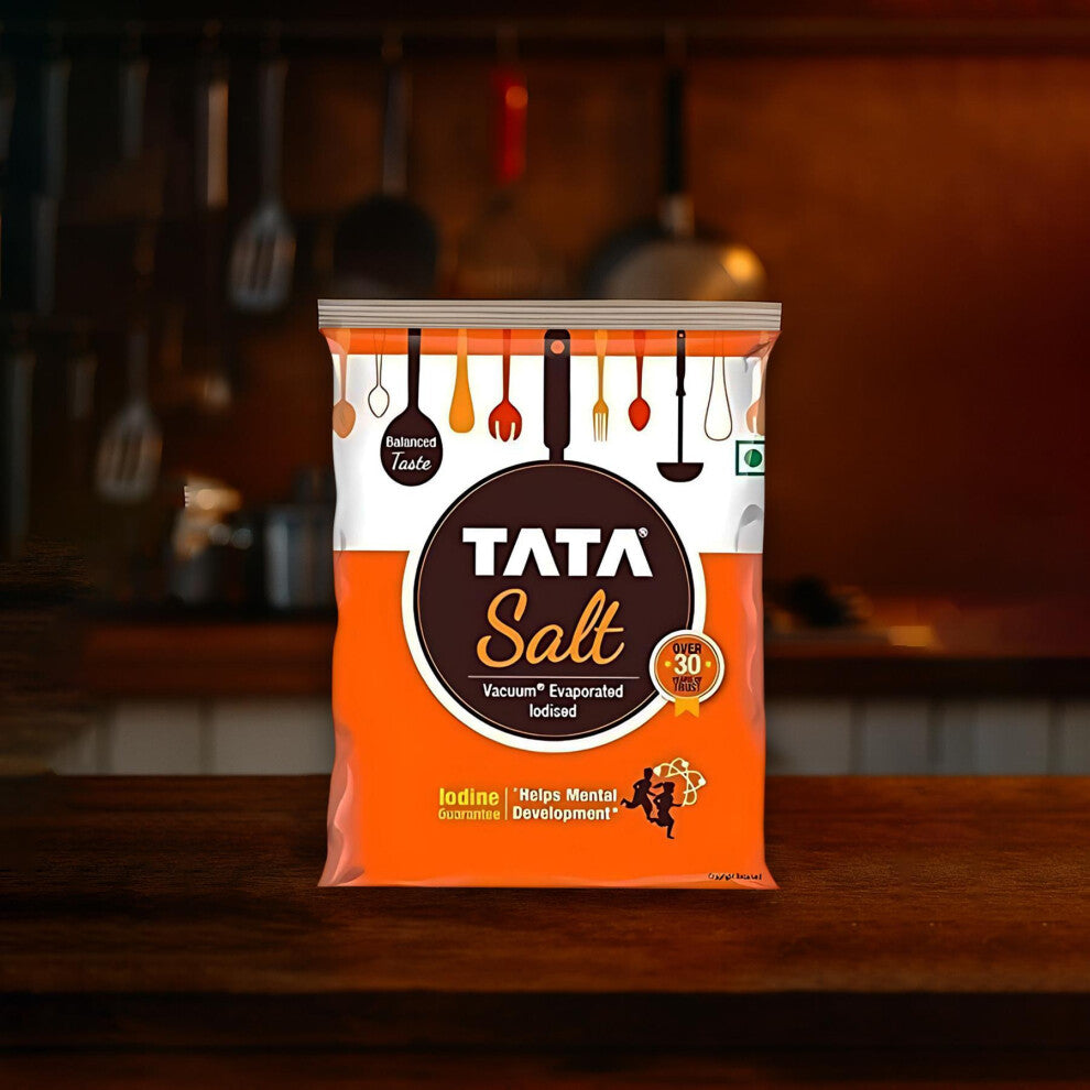 Tata Salt 1kg – Iodised Table Salt for Everyday Cooking