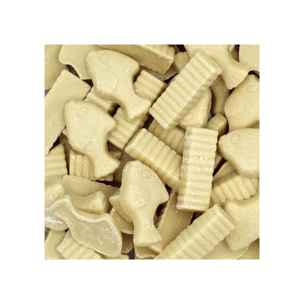 (Fish & Chips) Pick and Mix Sweets - 1kg Sweet Pouches - Retro & Traditional Sweets