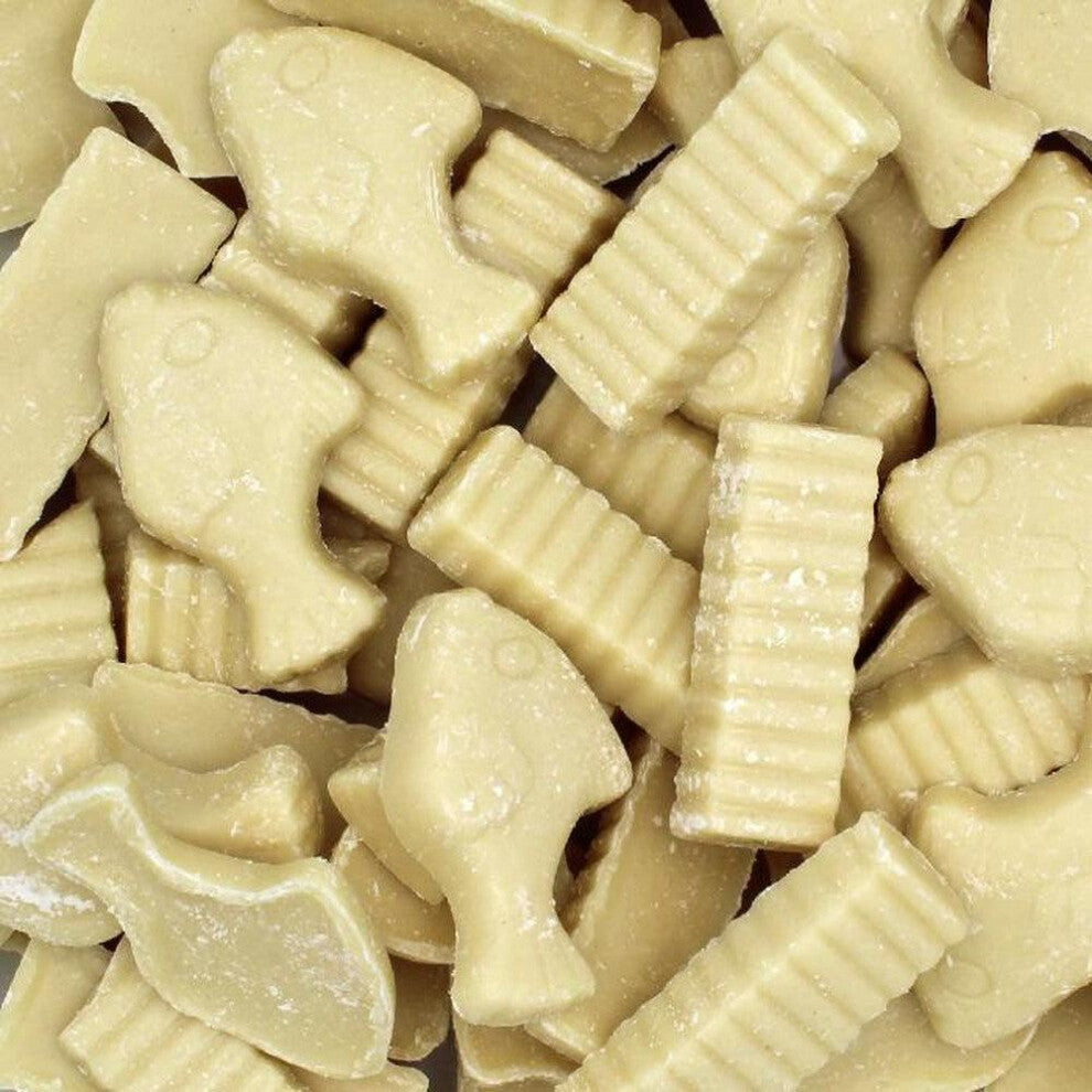 (500g Sweet Jar) Chocolate Fish & Chips