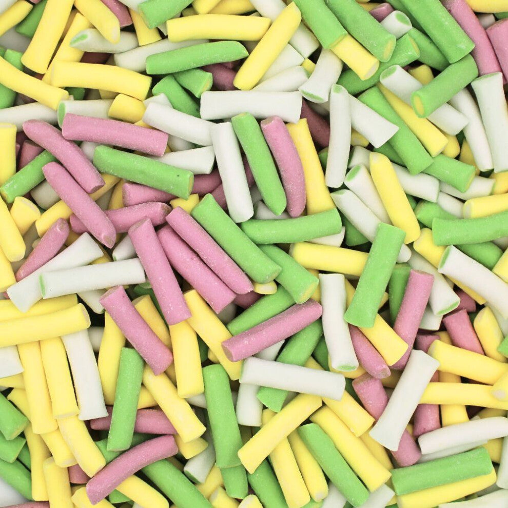 (225g Sweet Pouch) Rhubarb & Custard Mini Pencils