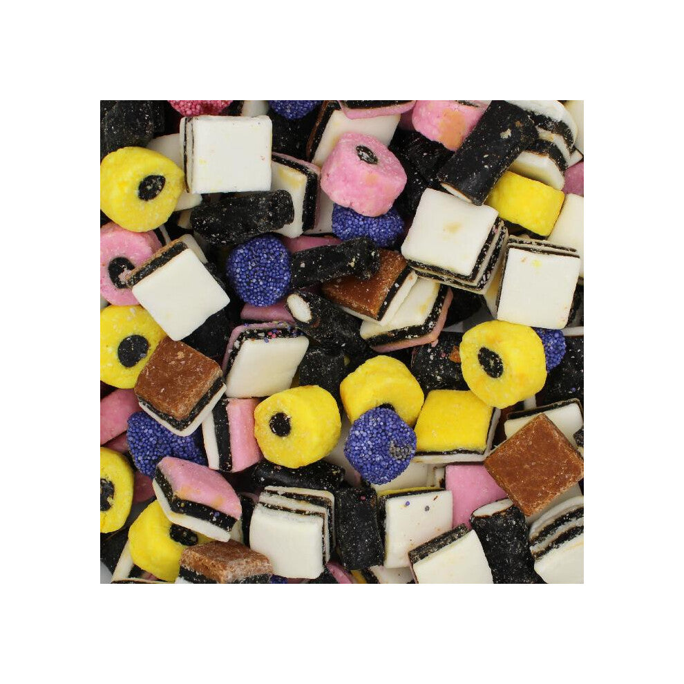 (Liquorice Allsorts) Small Sweet Jar - Retro & Traditional Sweets