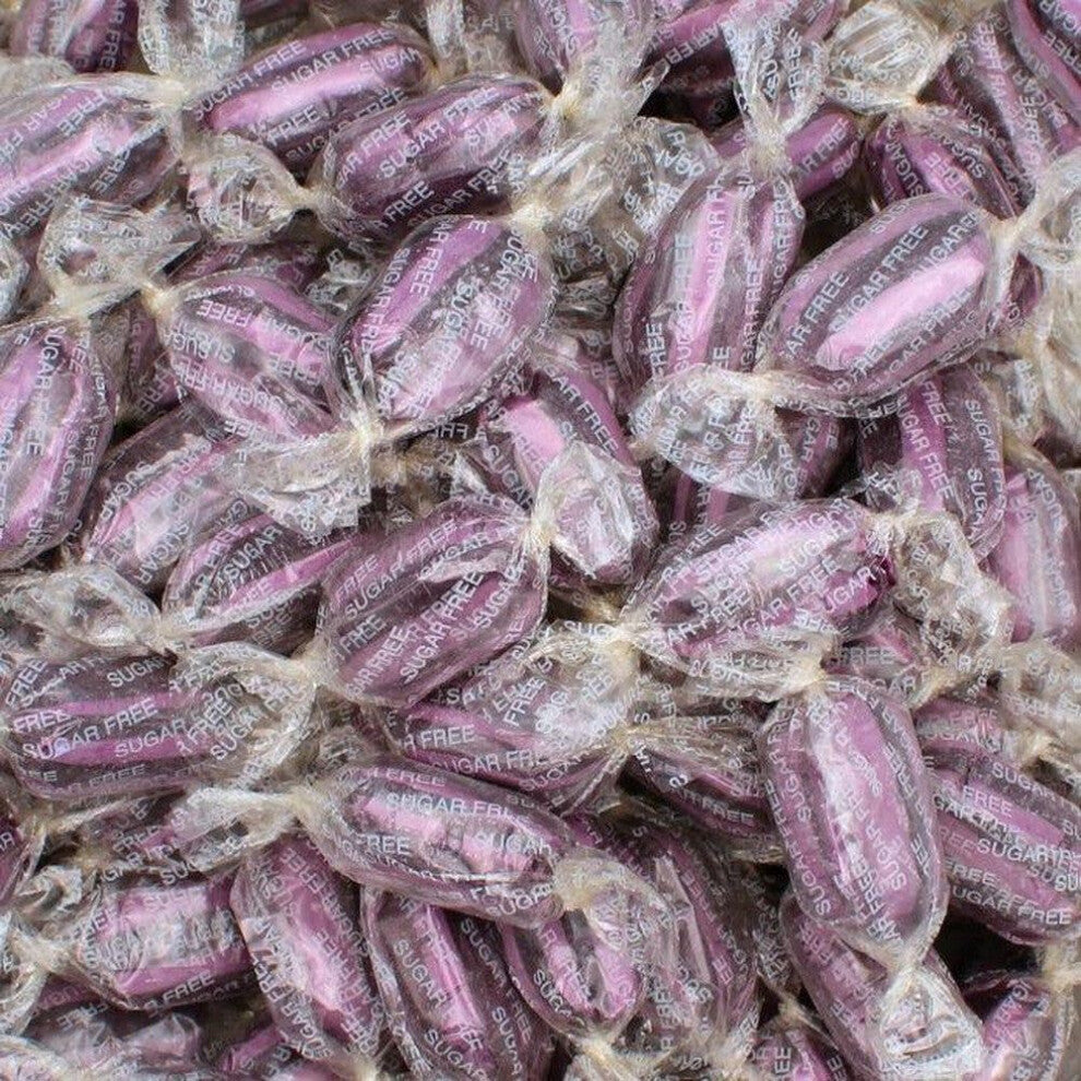 (500g Sweet Pouch) Sugar Free Blackcurrant & Liquorice