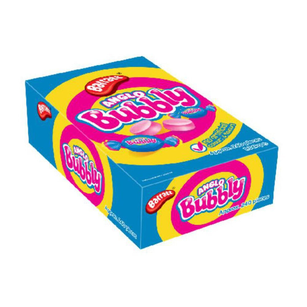 (1.37kg Bulk Box) Anglo Bubbly Bubblegum