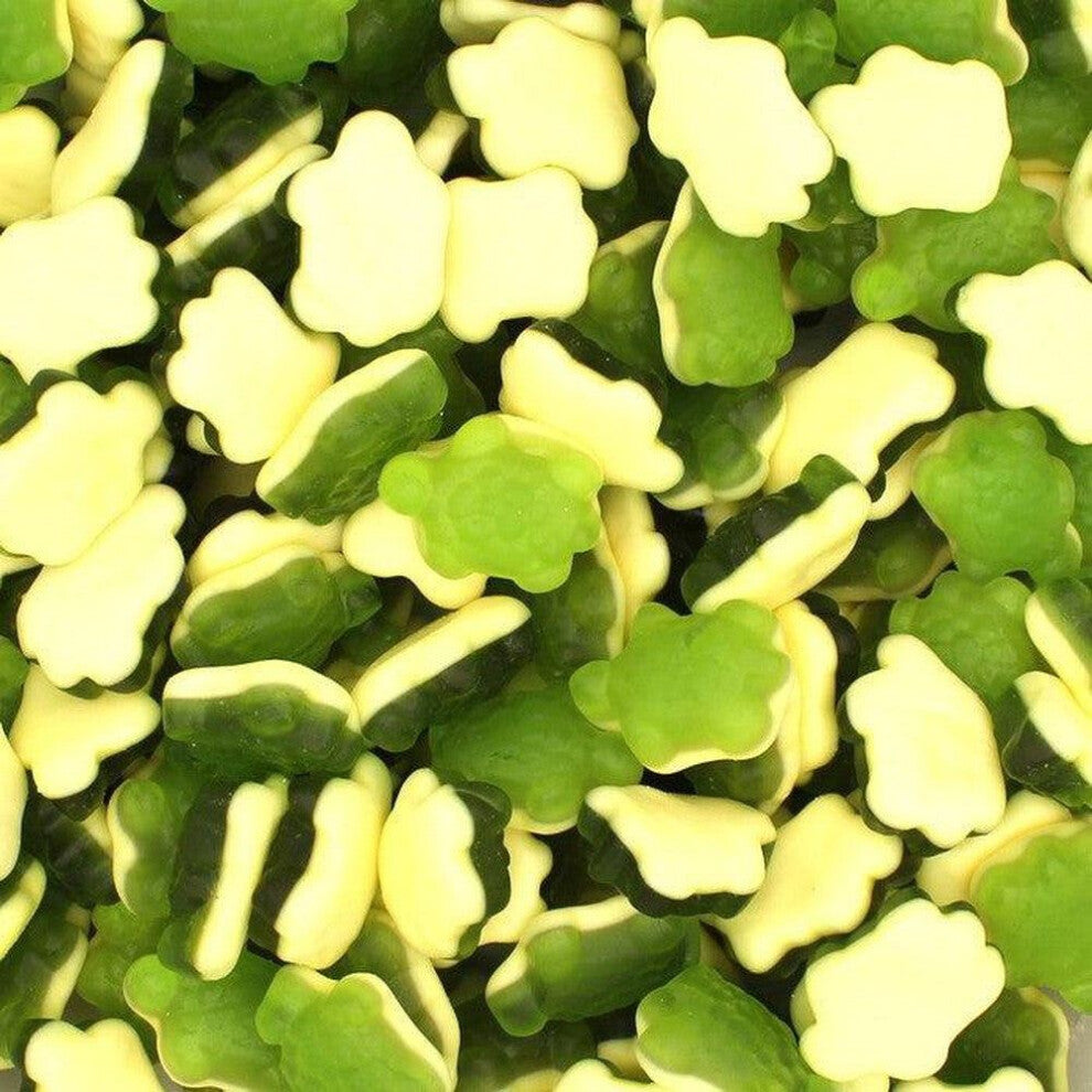 (1kg Sweet Pouch) Green Turtle Bubblegum Sweets