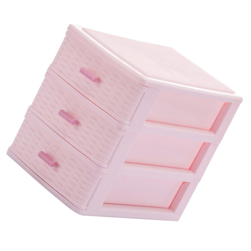 Storage Boxes Desktop Organizer Drawers  and  Jewelry Box Pc Safe for Dormitory Bedroom