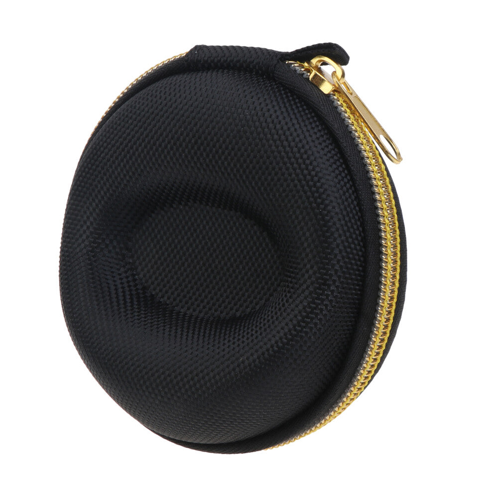 Travel Watch Case Single Storage Box for Wristwatches & Smartwatches up to 50mm, Black Shockproof Bag