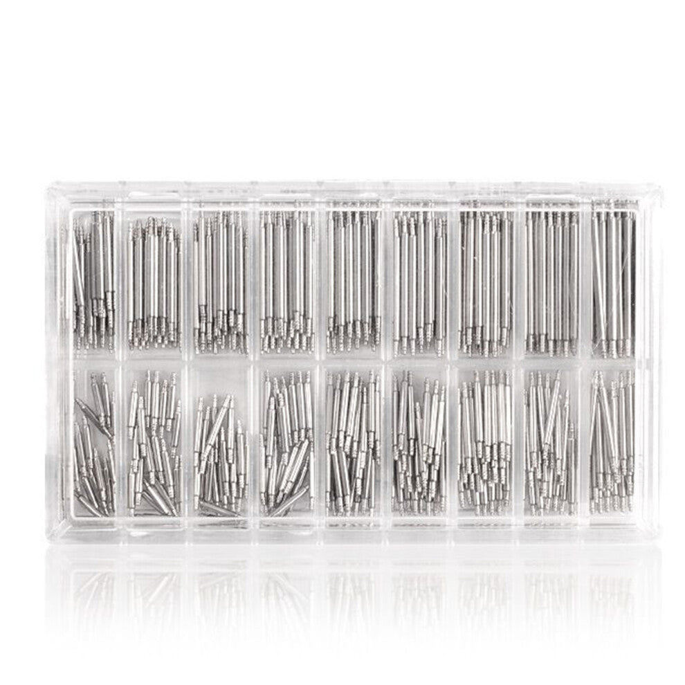8mm-25mm Stainless Steel Spring  Watch Strap Bracelet Repair Tools Watchband Link Pin Smartwatch  Accessories144PCS