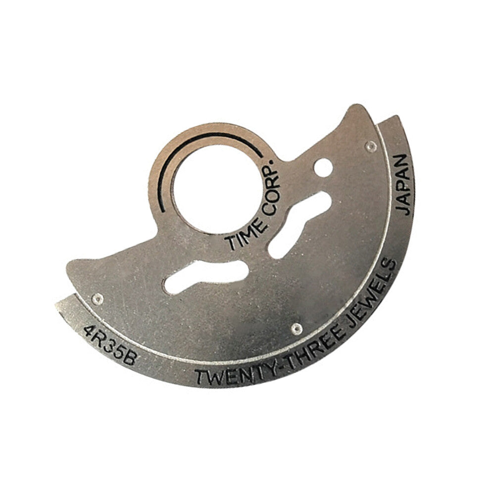 Replacement NH35 Modified 4R35B-36A Movement Metal Sheet Smartwatch Repair Part for Business and Casual Daily WearSilver