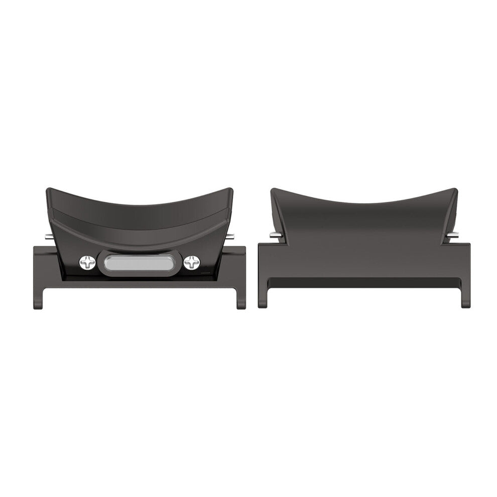 2pcs Watch Band Connector for Watch 6-6 5-5  22-20mm Replacement Stainless Strap Adapter Smartwatch AccessoryBlack