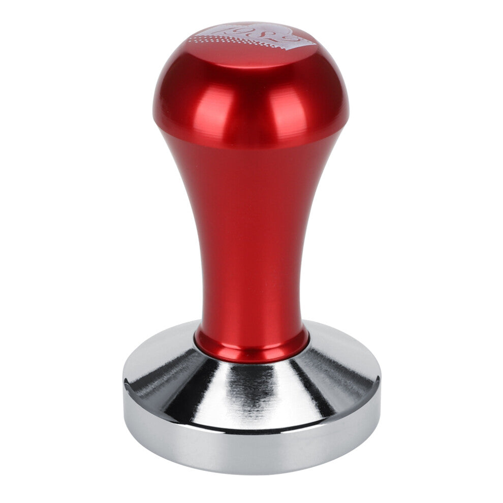 57.5mm Stainless Steel Coffee Tamper Tool with Handle Coffee Machine AccessoriesRed
