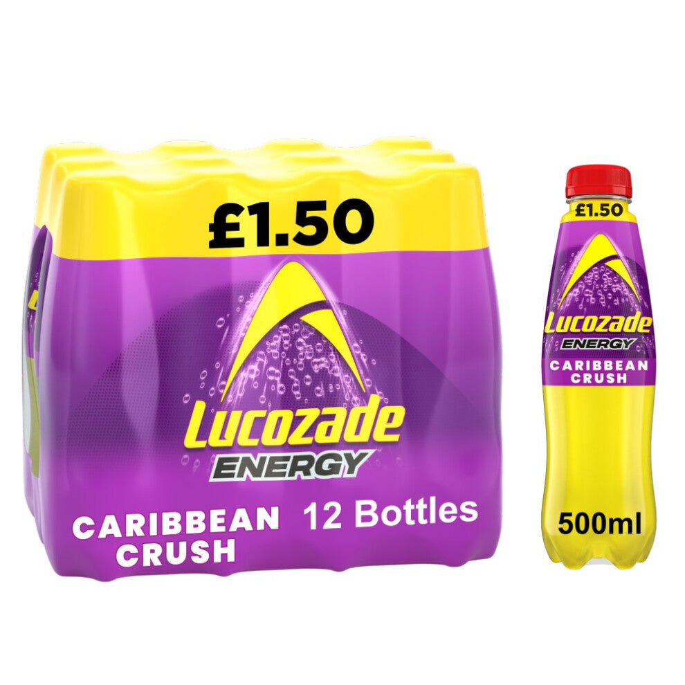 Lucozade Energy Drink Caribbean Crush 500ml