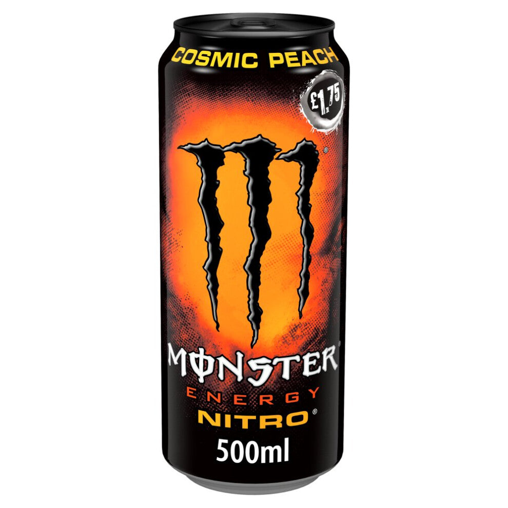 Monster Energy Drink Nitro Cosmic Peach 500ml (Pack fo12)