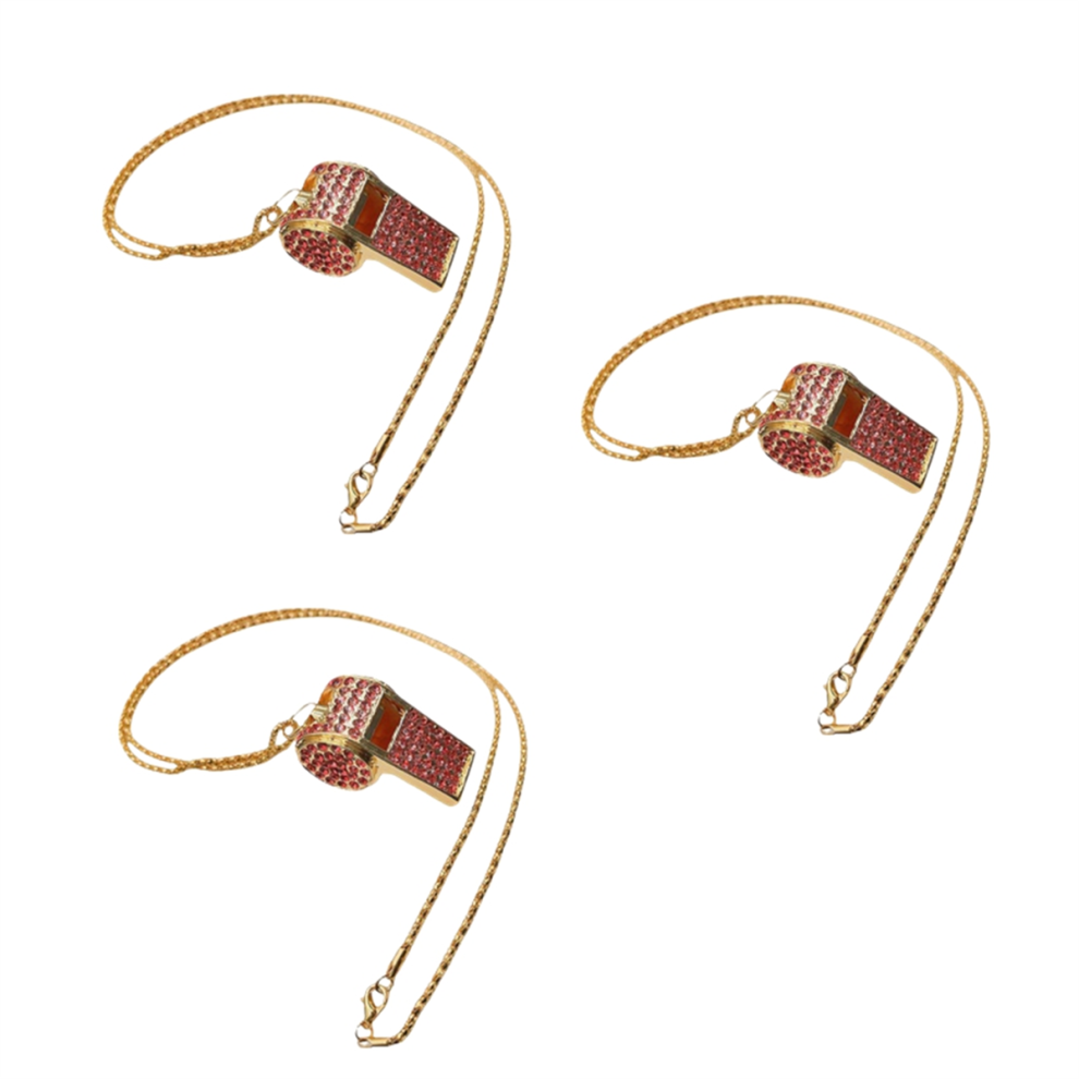 Rose Red Necklace Style, Exquisite Diamond-Encrust